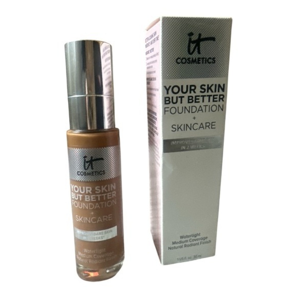IT Cosmetics Your Skin But Better Foundation Skincare Rich Cool 50 1oz New Box
